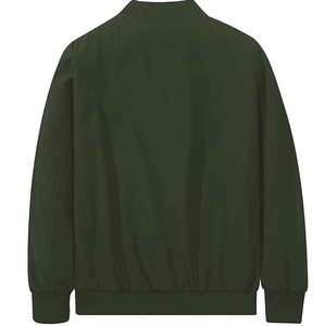 Winter <b>Thin</b> High Quality Man Casual Nylon Bomber <b>Jacket</b> Autumn Custom Logo Single Button <b>Waterproof</b> Outdoor Nylon <b>Jackets</b> - Product Image 2