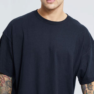 T-shirt pour homme AMALFI, taille plus, imprimé numérique personnalisé, col rond, manches courtes, 100% coton, respirant, écologique, 240g - Product Image 6