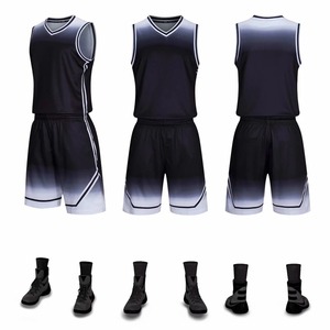 Conjunto de camiseta de baloncesto para niños y hombres, chándal en blanco para mujer, kits de ropa deportiva, uniformes de baloncesto transpirables para niñas y niños, traje de entrenamiento - Product Image 6