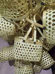 100% PANIER EN BAMBOU DE HAUTE QUALITÉ FABRIQUÉ À LA MAIN DE LA NATURE, RESPECTUEUX DE L'ENVIRONNEMENT AVEC BON PRIX DU MARCHÉ DU VIETNAM - Product Image 2