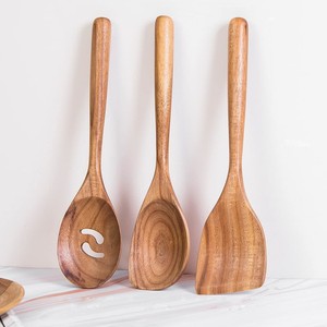 Best Selling Wood Kitchen Utentil for Home Natural Wooden Cookware Accessories Cooking Tool Utensils - Product Image 2