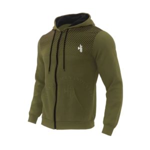 เสื้อฮู้ดแบบปักลายพัฟโลโก้ตามสั่ง - Product Image 4