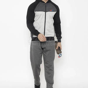 ชุดวอร์มวิ่งออกกำลังกายคุณภาพสูงลดราคาพิเศษ ดีไซน์ใหม่ ชุดเสื้อแจ็คเก็ตและกางเกงขายาว ผลิตจากวัสดุรักษ์โลก รับสกรีนโลโก้ตามสั่ง - Product Image 5