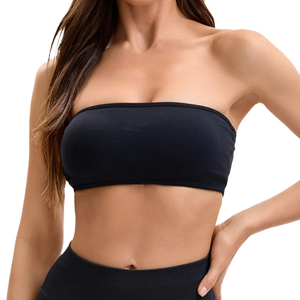 Nuevo Top de tubo corto sin espalda, Sujetador deportivo para gimnasio, Tops de Yoga sin costuras para mujer, ropa deportiva Sexy para entrenamiento, Sujetador deportivo de realce para Fitness para mujer - Product Image 4