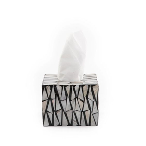 Antique Design Bathroom Decor Tissue <b>Box</b> Square <b>Mother</b> of Pearl Tissue <b>Box</b> Holder for Hot Selling Table Napkin Accessories - Product Image 1