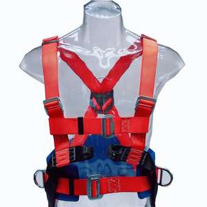 Adjustable <b>Fall</b> <b>Protection</b> Safety Harness with 140kg Capacity - Product Image 4