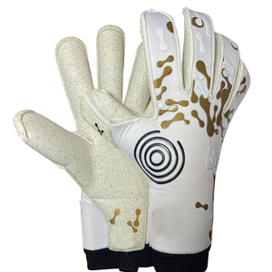 Gants de gardien de but de football professionnels en cuir pour enfants, design personnalisé, de la meilleure qualité - Product Image 1