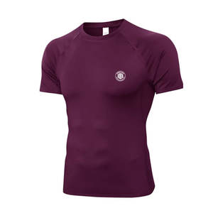 <b>Men's</b> Lightweight Breathable O-Neck <b>Fleece</b> Gym <b>Shirt</b> with Soft Interior Regular Fit 100% Polyester - Product Image 1