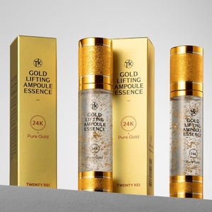 [TWENTY KEI] 24K Gold Lifting Ampoule Essence 50ml K Beauty Proveedor coreano Suero facial Etiqueta privada - Product Image 2