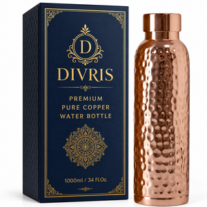 Bouteille à boire artisanale en cuivre avec une finition polie de qualité supérieure, idéale pour la maison, le bureau, les voyages, les cadeaux et la vente au détail. - Product Image 5