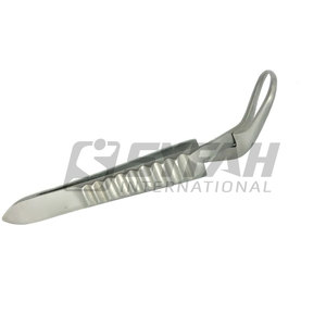Pinza para toallas Jones de acero inoxidable para tratamiento profesional, pinza para toallas Jones con agarre práctico, pinza para toallas Jones - Product Image 4