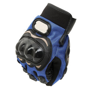 Men's Leather Windproof Winter <b>Racing</b> <b>Gloves</b> with Soft Padding for Maximum Comfort and Sports Use - Product Image 2