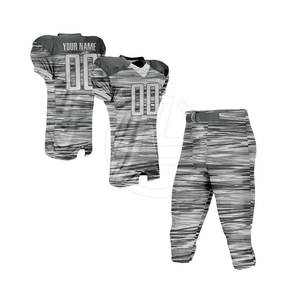 Kit de fútbol americano completamente sublimado con colores duraderos Uniformes de fútbol americano cómodos y flexibles - Product Image 1