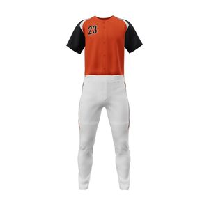 Pantalones de Jersey ligeros de poliéster 100% de calidad superior que absorben la humedad, ropa de equipo de club escolar personalizada, estampado transpirable de béisbol - Product Image 2
