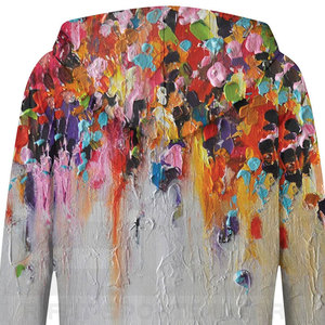 Novedades de Invierno, Sudadera con Capucha de Felpa para Mujer, Sublimación, Cierre Frontal, Estampado Único Ecológico - Product Image 4