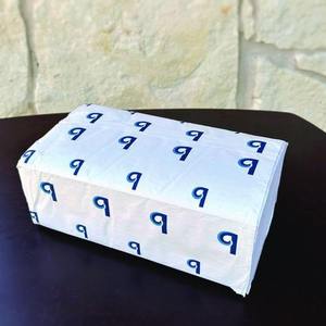 Boardwalk 9.13 In. X 10,25 pouces Serviettes jetables vertes à une pliure - Blanc naturel 16 paquets/carton - Product Image 4