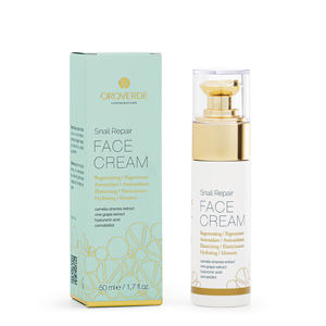 Crème pour le visage à la mucine d'escargot, régénérante et hydratante, soin quotidien de la peau, 50 ml - Product Image 2