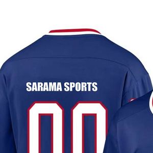 Jersey de hockey sobre hielo personalizable, jersey de hockey sobre hielo de calidad superior hecho en fábrica, precio al por mayor para su camiseta de hockey sobre hielo - Product Image 4