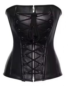 OEM ODM Gothique Taille Formateur Avant Buste Bustier Acier Désossé Shapers Fermoir Fermeture Chaînes Suspendues Caractéristique - Product Image 3