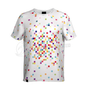 เสื้อยืดซับลิเมชั่นผู้ชายไซส์ใหญ่ ระบายอากาศได้ดี เป็นมิตรกับสิ่งแวดล้อม แห้งเร็ว ผลิตจากโพลีเอสเตอร์/คอตตอน ขายดี ผลิตในปากีสถาน - Product Image 1