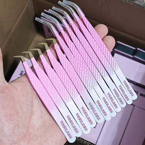 Vente chaude Lash Tools Kit de pinces à cils en acier inoxydable Applicateur de cils en gros Lashes Suit - Product Image 5