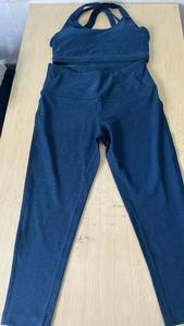 Nuevo conjunto de Yoga de cintura alta para mujer, ropa deportiva, sujetador con logotipo activo, conjunto de pantalones cortos transpirables de Spandex personalizado para Yoga, conjuntos de Fitness para mujer - Product Image 2