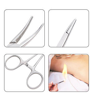 ที่ใส่เข็มสแตนเลสสำหรับอุปกรณ์ทางการแพทย์ใช้เพียงครั้งเดียวเครื่องมือผ่าตัดที่วางเข็ม - Product Image 2