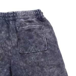 Servicio OEM, Shorts con Lavado Ácido de Diseño Personalizado al por Mayor, Shorts con Lavado Ácido de Marca Privada para Adultos, Nueva Llegada - Product Image 4