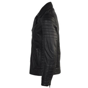 Chaqueta con Capucha de Cuero y Lona para Hombre, de la Mejor Calidad OEM, para Invierno, Transpirable y Cómoda, Venta Caliente, MOQ Bajo - Product Image 5
