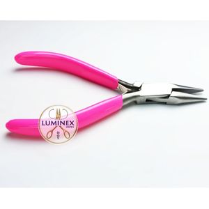 Alicates de Punta de Cadena de Alta Calidad, Alicates de Acero Inoxidable para Hacer Joyas, Herramienta de Precisión para Doblar Alambre, Ligeros, para Manualidades, LUMINEX - Product Image 3