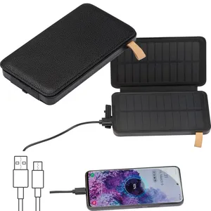 BRUNA Power Bank Personalizzati da 8.000mAh con Ricarica Solare, Gadget Promozionali - Product Image 1
