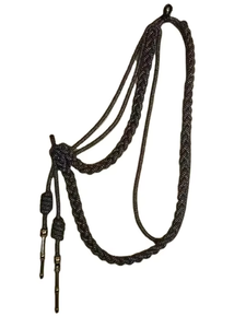 Aiguillette Amarilla de Algodón Premium de Alta Calidad para Vestido Ceremonial, Cordón de Hombro Alemán con Hilo Metálico - Product Image 3