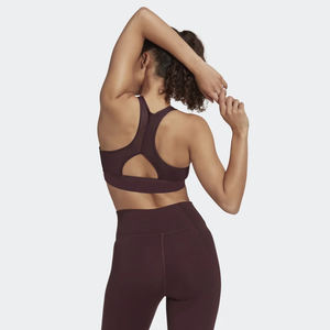 Sujetador deportivo transpirable de alta calidad, respetuoso con el medio ambiente, sin espalda, sujetador de Yoga con diseño cruzado en la espalda de belleza, Sujetador deportivo de Fitness al por mayor - Product Image 2