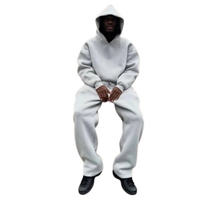 Sudadera Minimalista Sin Bolsillos de Algodón 100% para Pedidos al por Mayor Directo de Fábrica, Ropa Urbana de Corte y Confección con MOQ Bajo - Product Image 5