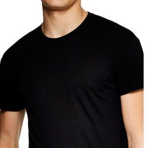 Vente en gros été confortable coton personnalisé simple hommes t-shirt respirant col rond de haute qualité vierge microfibre t-shirts - Product Image 2