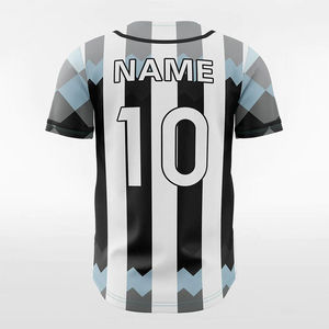 Camiseta de béisbol de alta calidad, la mejor calidad, precio barato, 100%, tela de poliéster, camiseta de béisbol transpirable, nuevo diseño con servicio OEM - Product Image 3