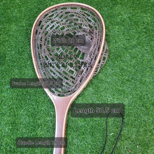 Red de Aterrizaje para Pesca con Mosca al Aire Libre, Red de Trucha, Marco de Madera con Red de Goma Fundida a Mano, Red de Pesca para Aterrizaje de Thor - Product Image 1