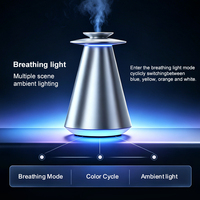 Diffuseur d'arômes intelligent DANQ, diffuseur de parfum rechargeable en métal pour bureau, 550 m² avec lumière 7 couleurs pour spa, salle de sport, vente en gros OEM