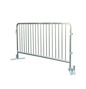 Barrera de Control de Multitudes de Acero de Alta Calidad para Escenarios de Conciertos de 2 m, Barrera de Control de Multitudes para Exteriores con Pancarta - Product Image 2