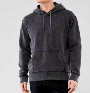 Sweat à capuche en coton lourd surdimensionné personnalisé pour hommes hiver polaire Hoodies fabricant de sweat à capuche blanc - Product Image 6