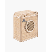 Top <strong>Selling</strong> Rattan Cabinet <strong>Washing</strong> <strong>Machine</strong> Pretend Play Educational Kid Furniture Doll Toys 2 to 4 Years <strong>Baby</strong> Toys Accessories