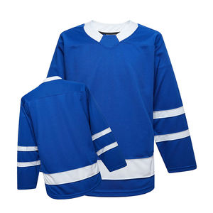 Jersey de hockey sobre hielo para hombre transpirable de alta calidad 100% al por mayor, logotipo personalizado, precio razonable, servicio OEM para adultos, ropa de equipo - Product Image 1