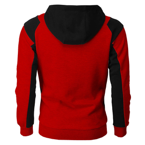 Qualité supérieure Design personnalisé Hommes Full Zip US Hoodies Casual Wear avec manches longues Teint uni pour l'hiver - Product Image 6