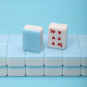 Tùy Chỉnh <span class=keywords><strong>Latin</strong></span> Mỹ Poker Mahjong Gạch Hiện Đại Sang Trọng Phong Cách Tay Cầm Tay Chơi Mahjong Bảng Trò Chơi Giải Trí Sản Xuất Tại Trung Quốc - Product Image 3