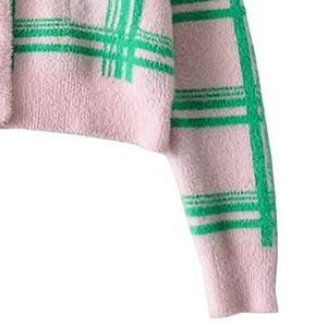 Cárdigan de Cachemira de Manga Larga con Apliques Bordados, Estilo Casual para Hermandades y Fraternidades, con Botones - Product Image 6