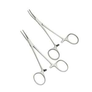 Pinzas Mosquito de Acero Inoxidable de Grado Médico para Cirugía de Laboratorio y Procedimientos Clínicos - Product Image 1