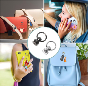 JSCREW çanta donanım bağlantı elemanları ile keşiş kafa emzik perçinler vidalar yüzükler döngüler alüminyum alaşım özel renkli anodize başparmak - Product Image 5