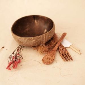 Bol en coquille de noix de coco fabriqué à la main du Vietnam pour l'exportation avec un prix approprié pour les acheteurs importateurs - Product Image 4