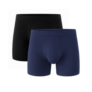 Boxer pour hommes à haute élasticité Bonne absorption Vêtements pour hommes 100% coton Tailles personnalisées Boxers pour hommes Sous-vêtements du Vietnam - Product Image 1