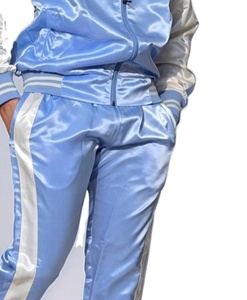 Men's High Quality Hooded Nylon <b>Tracksuit</b> Sets Solid Pattern Breathable Winter Use Drawstring Closure Custom Logo - Product Image 5
